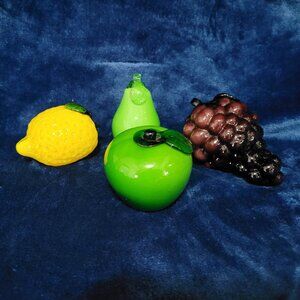 Murano glass fruit
